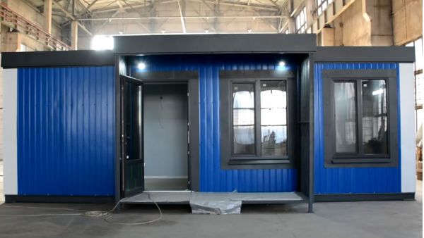 На Николаевщине начали устанавливать модульные полицейские станции