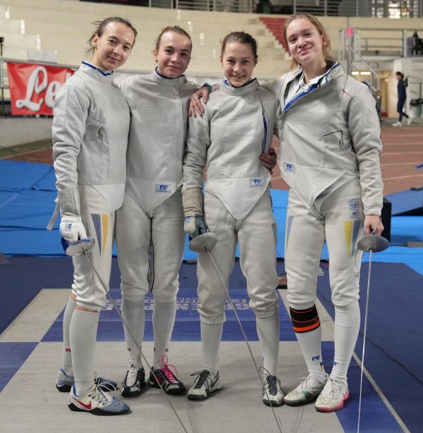 Николаевская саблистка Виктория Коротченко – бронзовый призер кадетского чемпионата Европы в командном первенстве