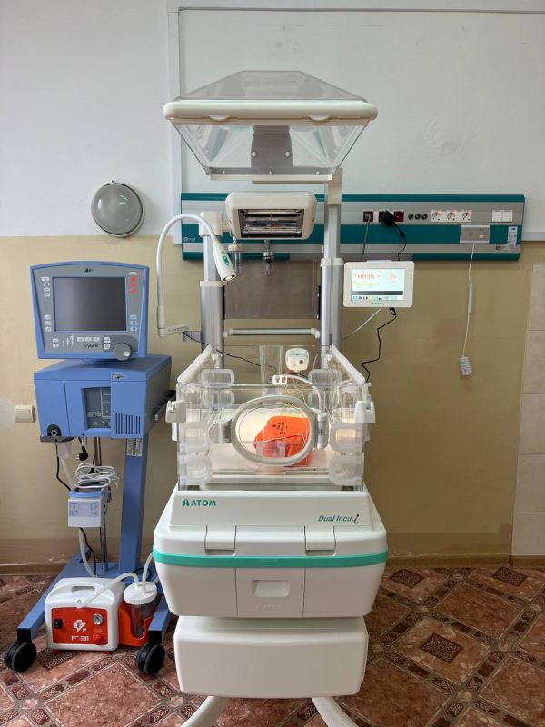 В Николаевском роддоме №3 появилось новое оборудование и автомобиль скорой помощи