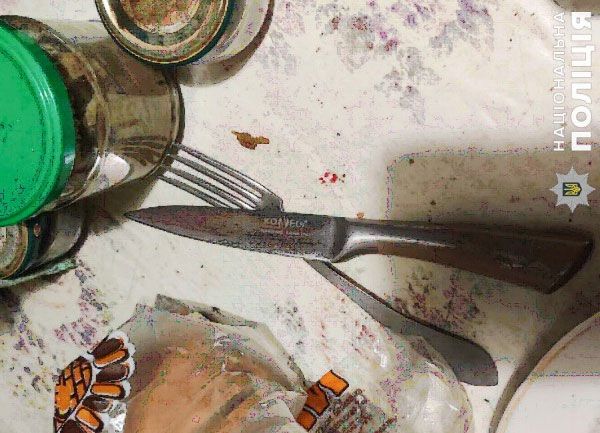 На Николаевщине старик зарезал сына