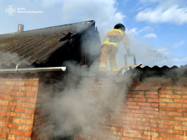 В Николаевской области вспыхнул газовый баллон – трое пострадавших