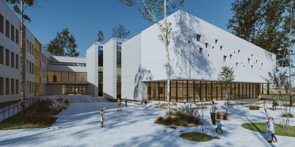 Беседки, теплица и собственная скважина. В Николаеве разработали проект восстановления школы