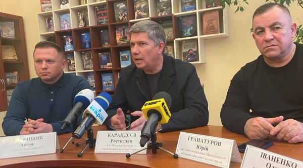 Министр культуры и информационной политики Ростислав Карандеев в Николаеве