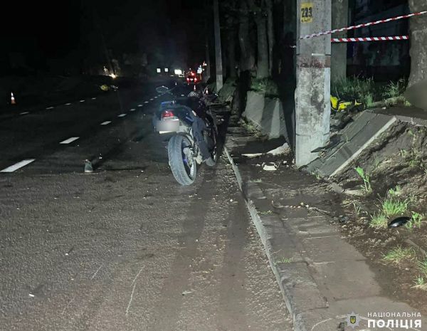 В центре Николаева погиб молодой мотоциклист