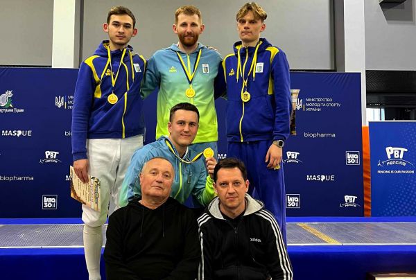 Интрига суперфинала – сборная саблистов Николаева и Киева разыграли «золото» чемпионата Украины