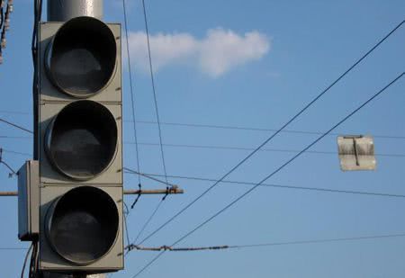 В Николаеве сегодня не работают светофоры в центре города