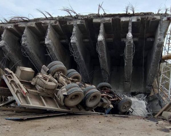 В Смоленской области рухнул мост, соединявший Москву с Минском