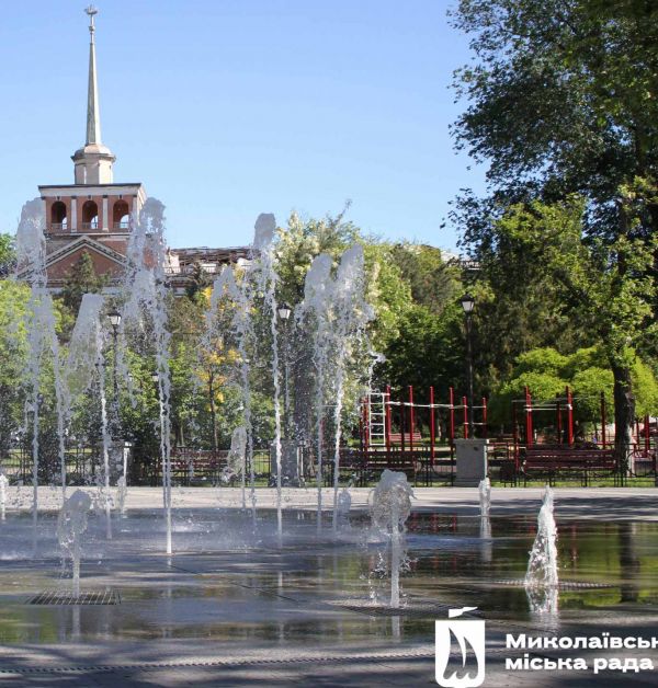 В Николаеве ожили фонтаны