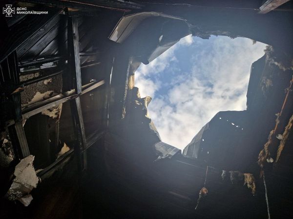 Утренняя атака на Очаков – попали в двухэтажное здание. Видео