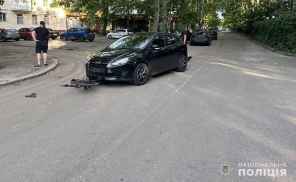 В Николаеве водительница «Форда» сбила 12-летнего велосипедиста