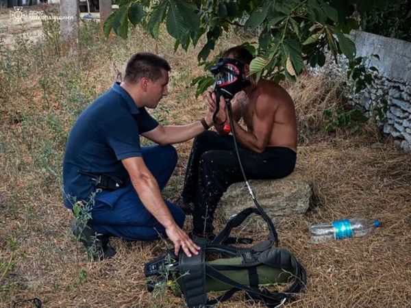 Мужчина во время пожара в Коблевской общине надышался ядовитым дымом