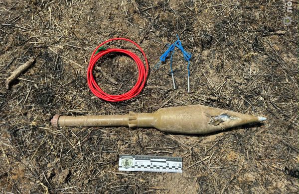 На Николаевщине женщина нашла у дороги гранатомет