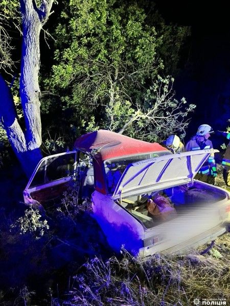 Полиция ищет свидетелей ночной автокатастрофы в Николаевской области. Фото