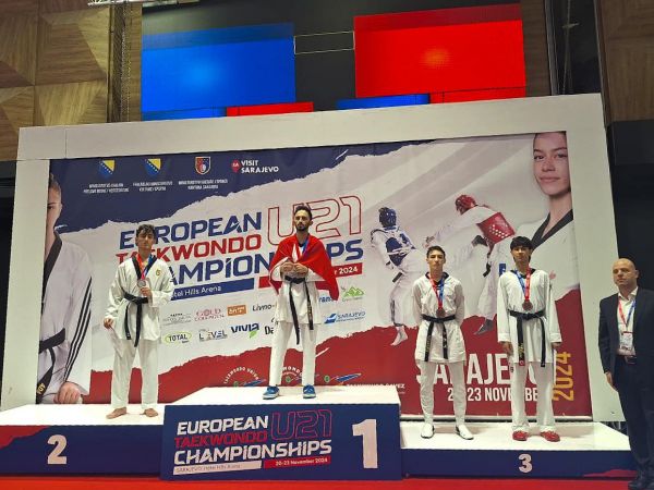 Николаевский тхэквондист Самир Мирзоев стал вице-чемпионом Европы в Сараево