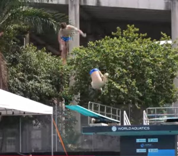 На чемпионате мира по прыжкам в воду в Рио-де-Жанейро киевлянин Азаров и николаевец Мирза не удержали третье место