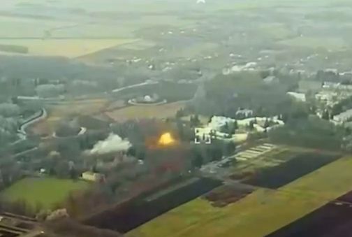 От бункера путина таки ничего не осталось – первые кадры с места удара Storm Shadow