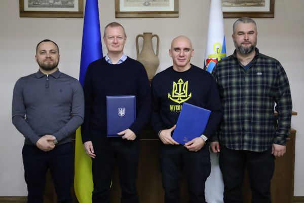 Датский фонд частично оплатит приобретение пяти подметально-уборочных машин для коммунальщиков Николаева