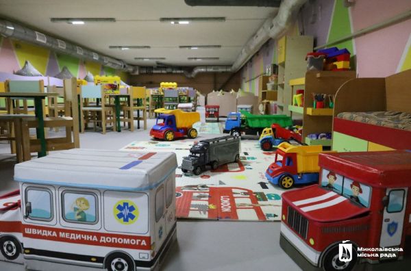 В Николаеве в детском саду открыли новое укрытие: все для безопасности детей