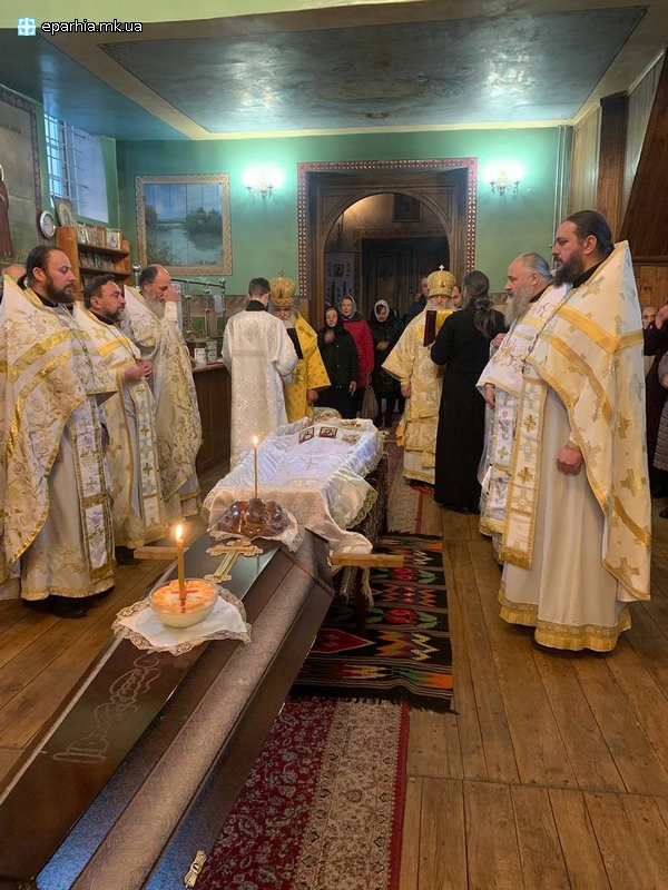 15.11.2024 Архіпастирі відспівали рабу Божу Афанасію