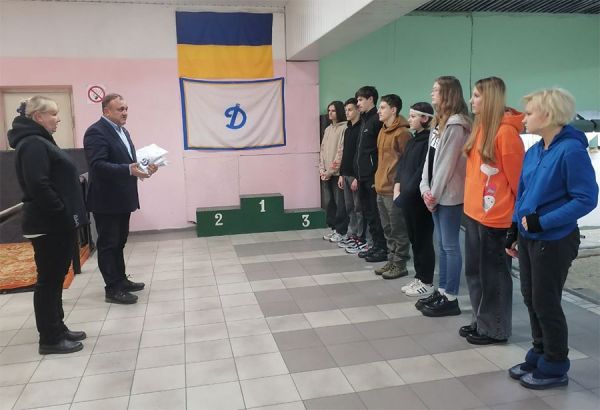 Общество «Динамо» поздравило лучших юных стрелков Николаевщины