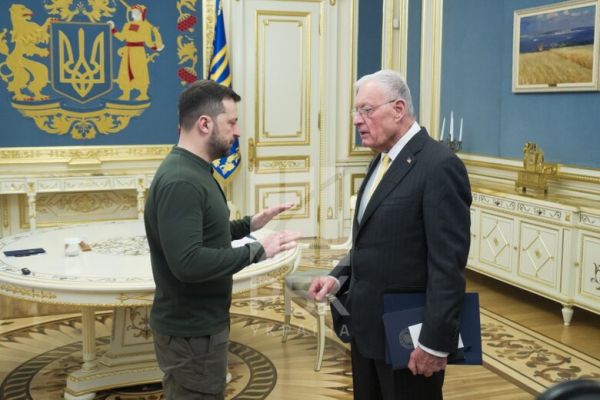 Встретились Президент Зеленский и американский генерал Келлог