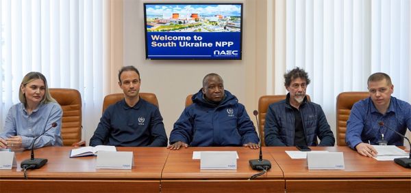 На Пивденноукраинской АЭС прошла ротация экспертов МАГАТЭ
