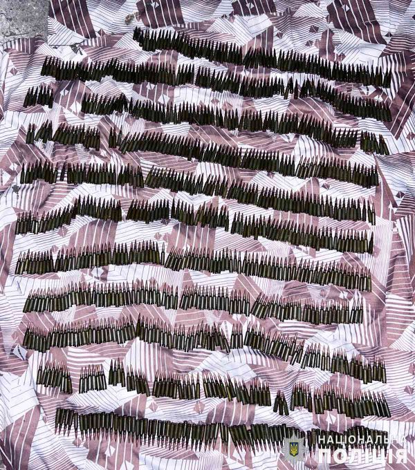 В Николаевской области вдова отдала правоохранителям наследство своего умершего мужа – около тысячи патронов, Ф-1