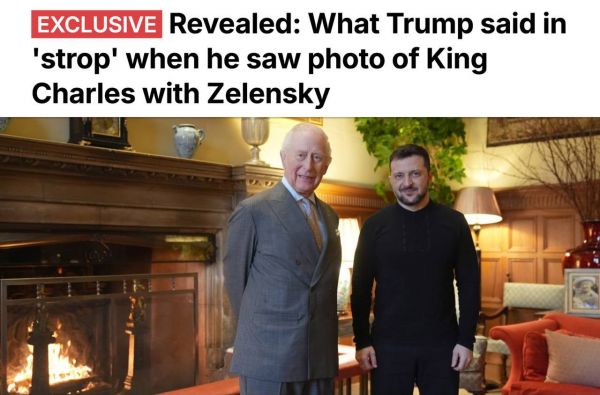 Трамп обиделся на Британию из-за встречи короля Чарльза с Зеленским
