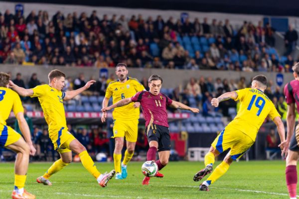 Сборная Украины провалила ответный матч в Лиге наций с Бельгией