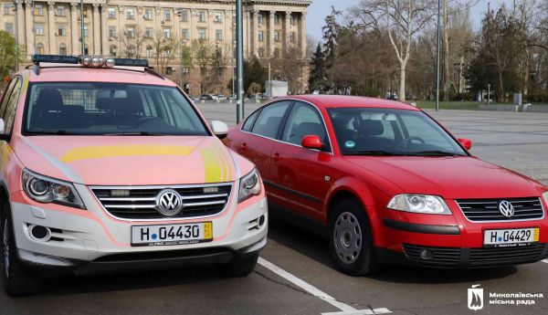 Николаев получил две легковушки от города-побратима Ганновера