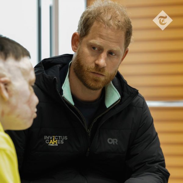 Принц Гарри тайно посетил Украину