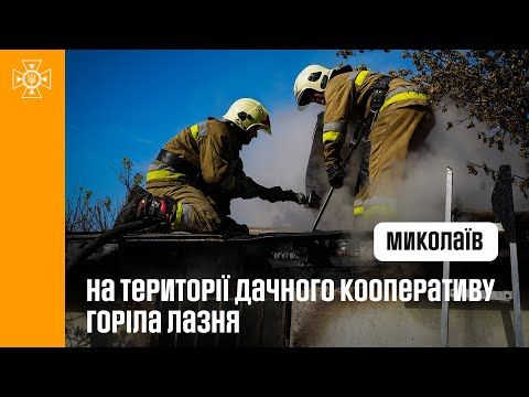 В Николаеве мужчина обгорел, пытаясь потушить пожар на даче (видео)