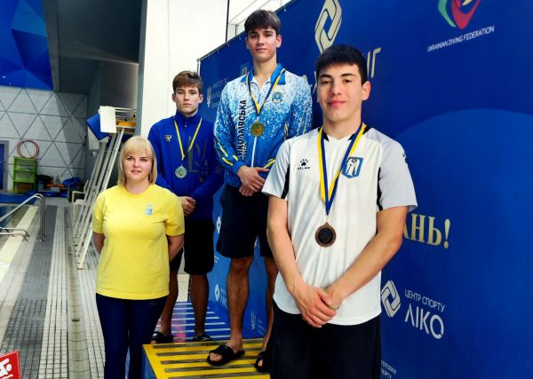 Николаевский юниор Максим Мирза выиграл чемпионат Украины на 3-метровом трамплине