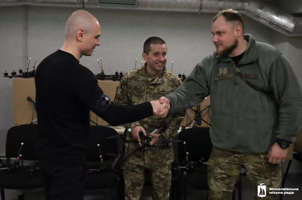 Новое подразделение сухопутных войск ВСУ вооружает дронами община Николаева