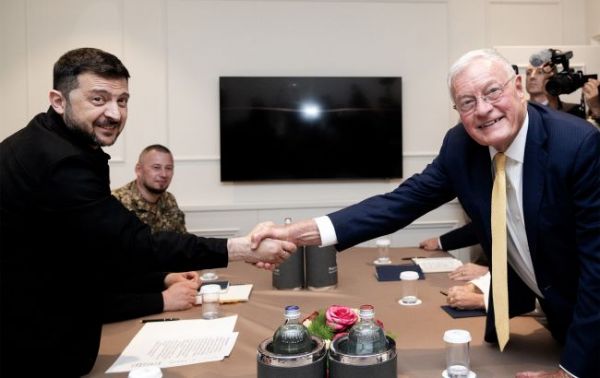 Зеленский встретился в Нью-Йорке с Келлогом, директором МВФ, Варфоломеем и Токаевым