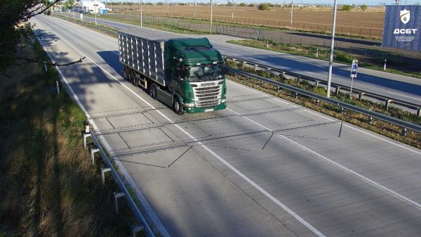 Под Николаевом фура с перегрузом проехала WIM-систему: перевозчику выписали 34 тысячи штрафа