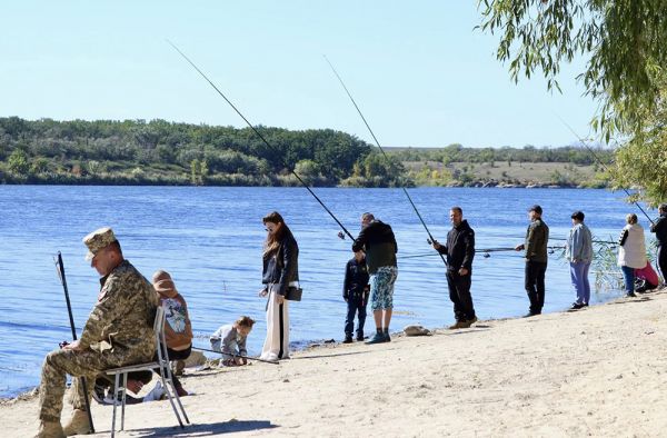 На Николаевщине состоялся турнир по спортивной рыбалке для ветеранов войны