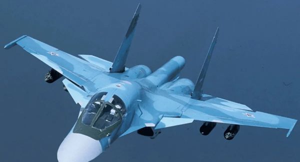 Российский Су-34 атаковал Николаев с акватории Черного моря