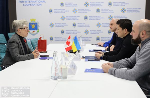 Николаевская область рассчитывает на инвестиции Канады для восстановления инфраструктуры