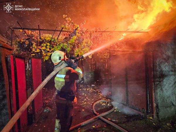 В Николаевской области в доме во время пожара обнаружили труп