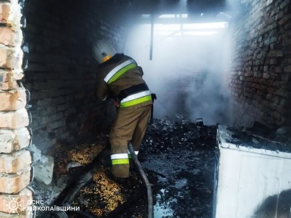 Микроавтобус «Форд Транзит», генератор, стиральная машина – что сгорело за прошедшие сутки в Николаевской области