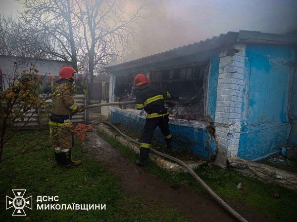 В многоэтажке Николаева пожар произошел из-за автомобильной аккумуляторной батареи