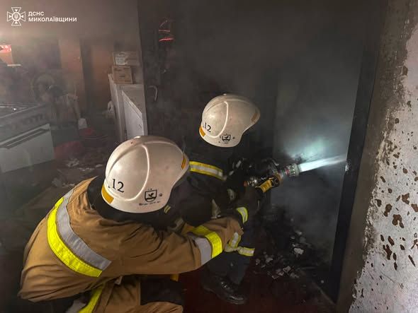 В Николаевской области на пожаре обгорел 14-летний парень, но спас четырехлетнюю сестренку