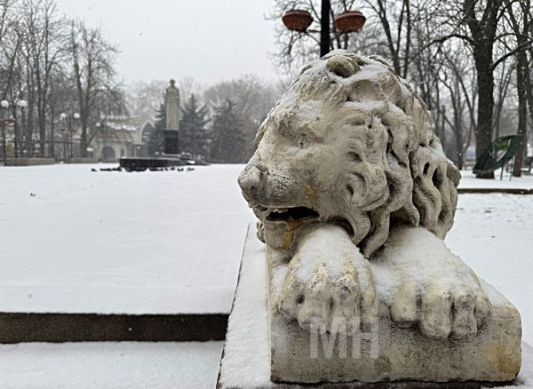 Снег, мороз и пробки: в Николаев пришла настоящая зима (фото)