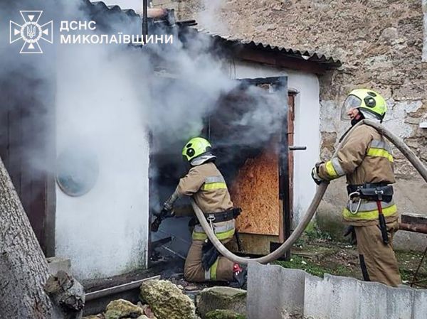 Пожары в Николаеве и Первомайске – эвакуация, сожженная крыша