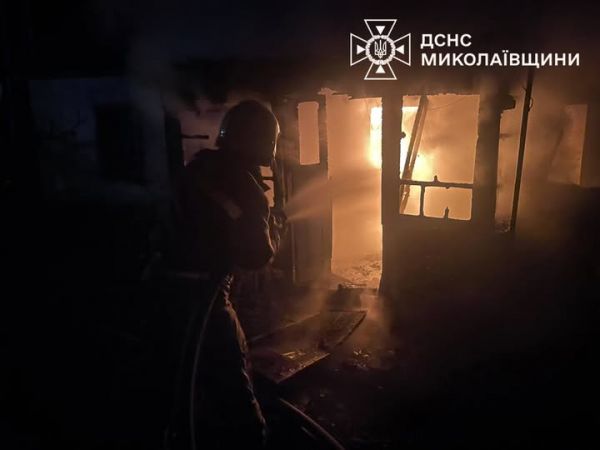 В Николаевской области горели летняя кухня, электрощитовая, подвал многоэтажки