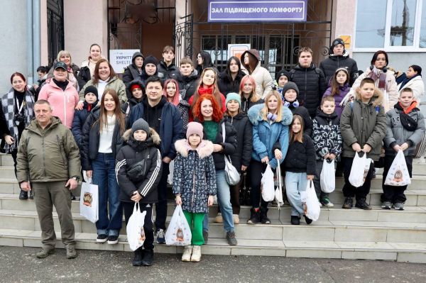 Дети николаевских военнослужащих отправились на Киевщину