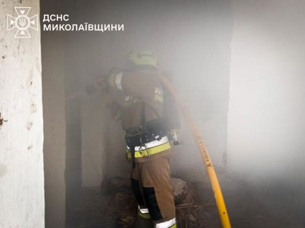 Опора электропередач, солома, заброшенный дом – семь пожаров на Николаевщине