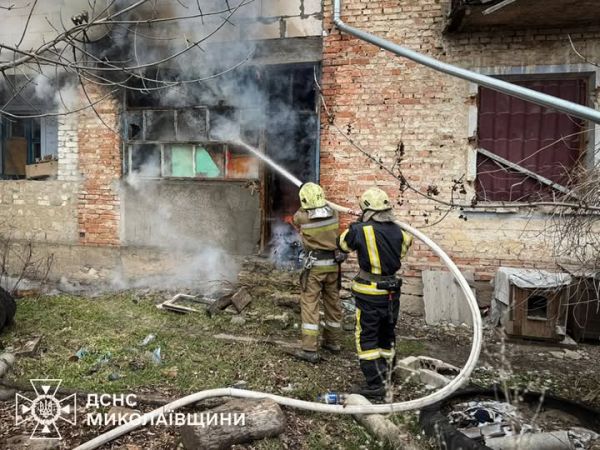 Возле Николаева горела дача на площади в 100 квадратных метров