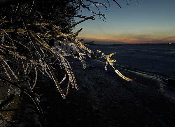 Хрустальный февраль: Николаев превратился в ледяное королевство
